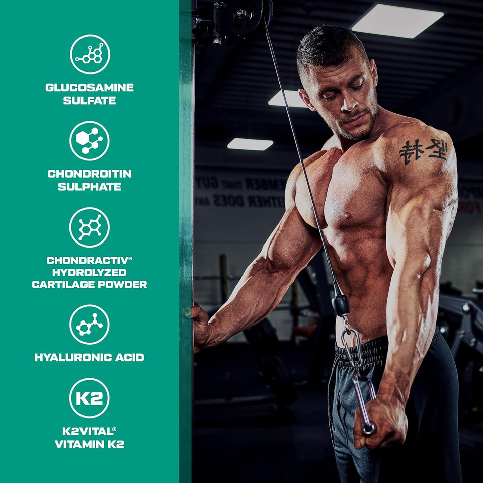 Scitec Nutrition Arthroxon Plus, Food Supplement Capsules with Glucosamine Sulphate, MSM, Hydrolysed Cartilage Powder, Chondroitin Sulphate, 108 Capsules