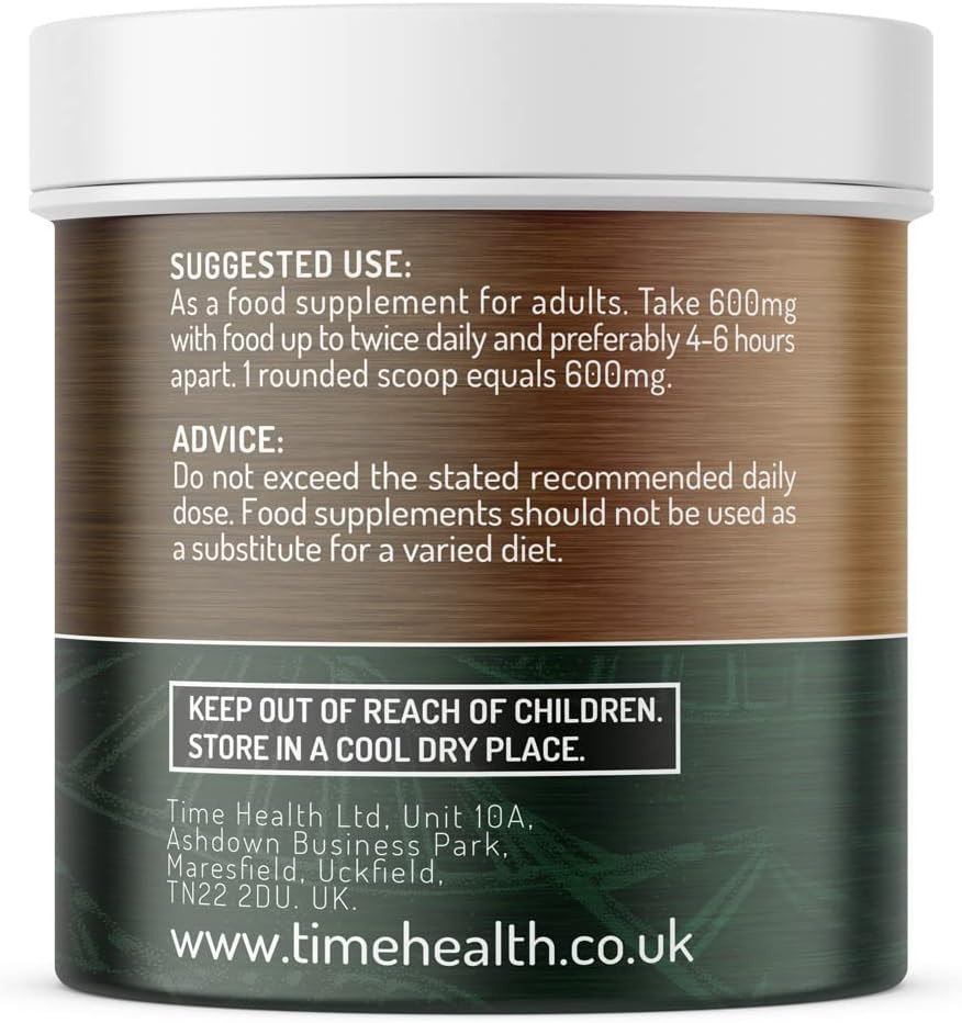 Alpha GPC Powder - 98% Purity - Powerful Source of Choline - Nootropic - Cognitive Enhancer - UK Made - Zero Additives (40g Powder Tub)