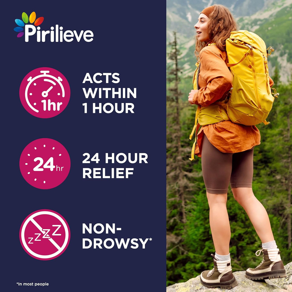 Pirilieve Hayfever Relief 120 mg Film-Coated Tablets