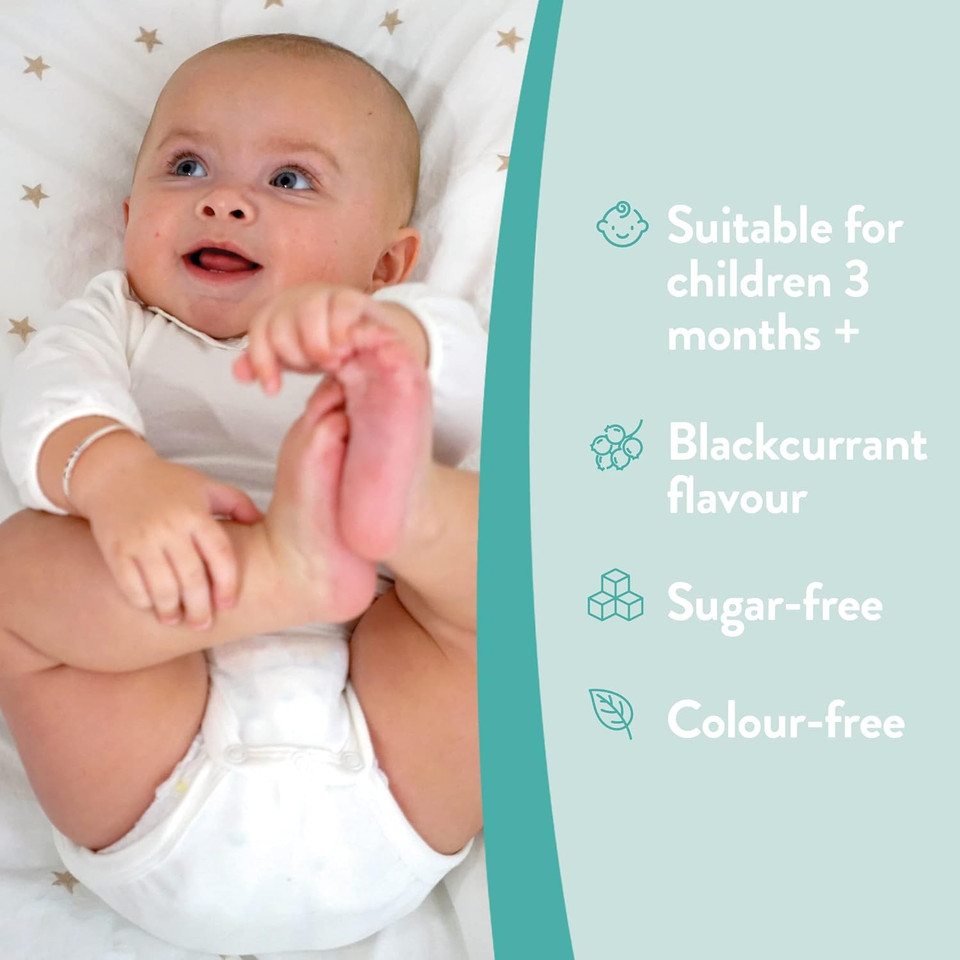 Tixylix Baby's Honey and Lemon Dry and Tickly Cough Syrup 100ml, Sugar and colour free, Suitable for vegetarians, Suitable from 3 months to 5 years