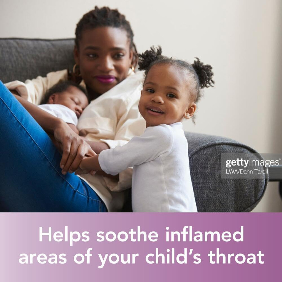 Benylin Childrens Dry Cough and Sore Throat Syrup, 125ml