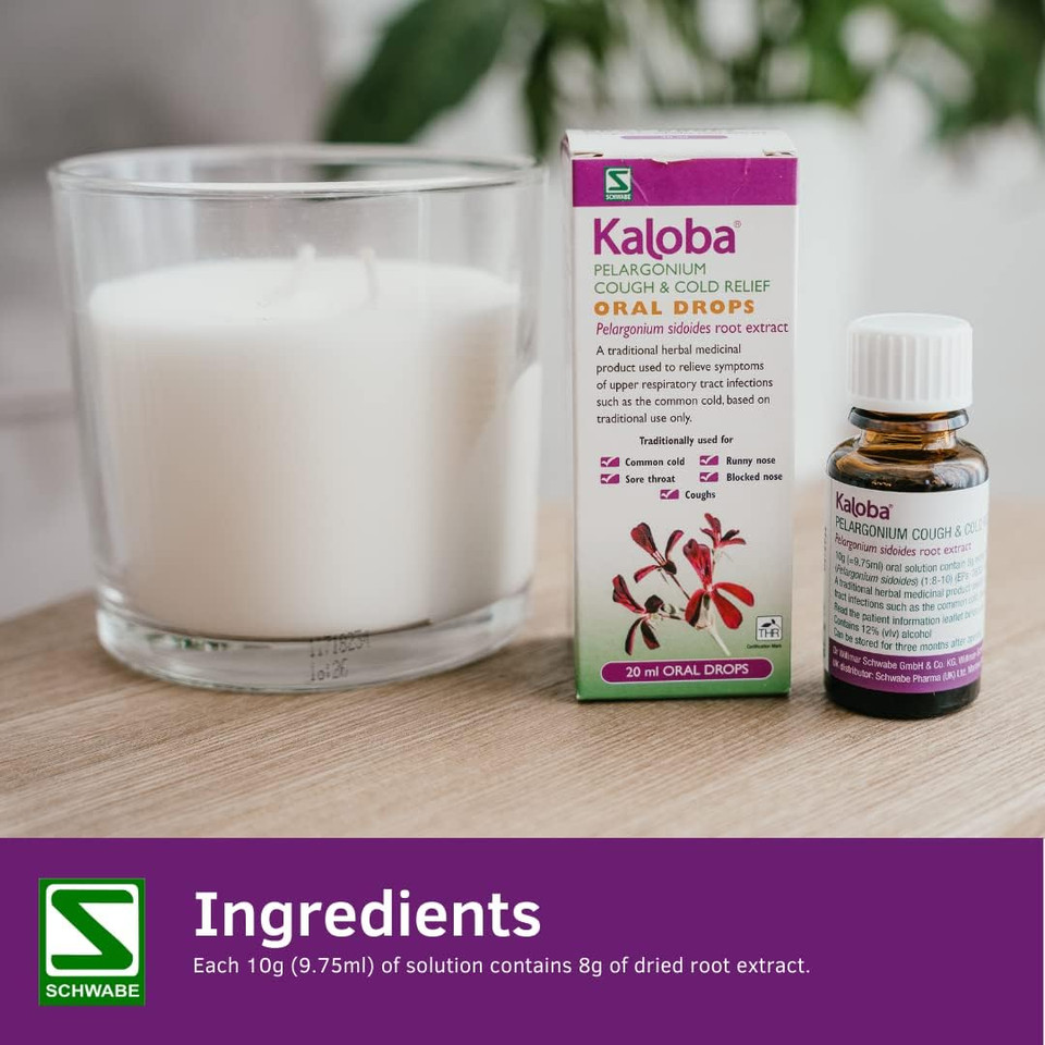 Kaloba Cough & Cold Oral Drops - 20ml