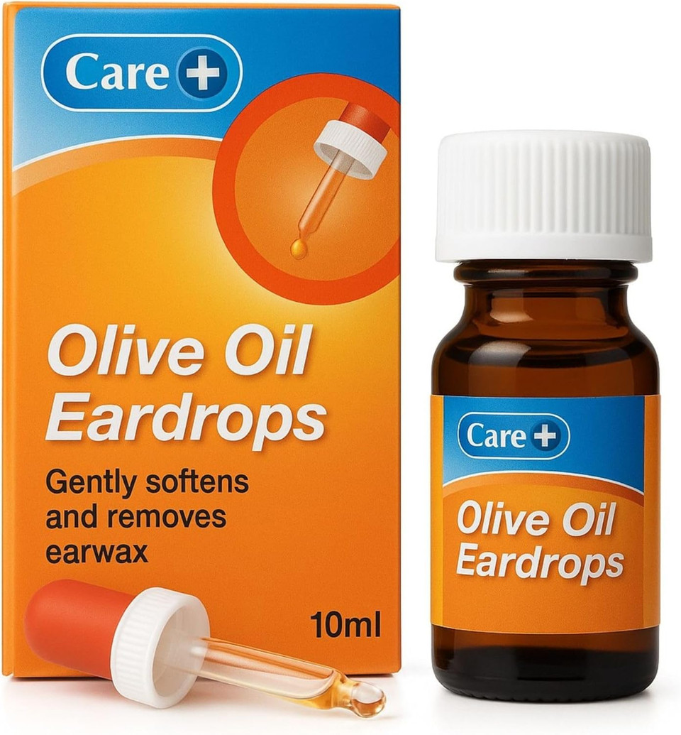 Care Extra Virgin Olive Oil Ear Drops for Ear Wax Removal, Gently Softens & Removes Earwax, Easy Dropper Application, 10ml Care Extra Virgin Olive Oil Ear Drops for Ear Wax Removal, Gently Softens & Removes Earwax, Easy Dropper Application, 10ml