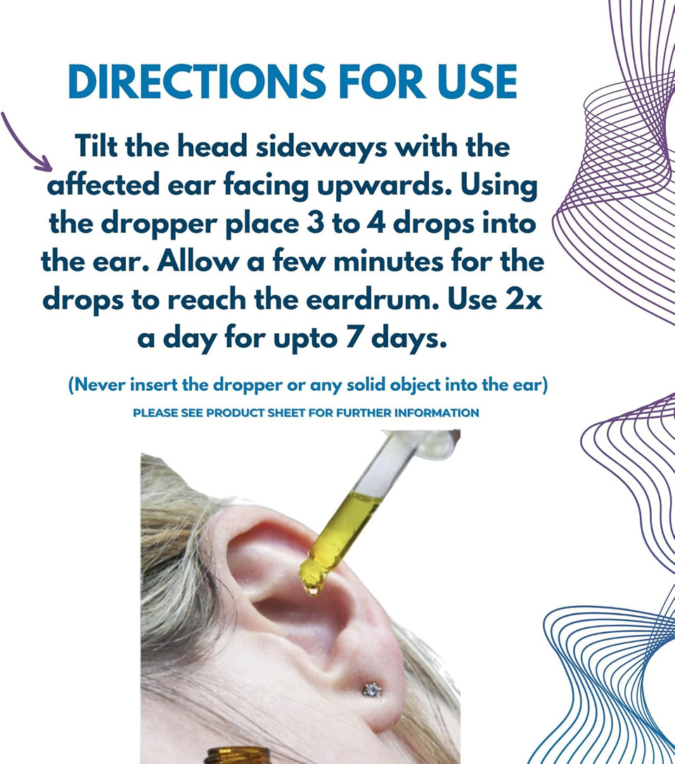 Care Sodium Bicarbonate Ear Drops 10ml, Gently softens ear wax prior to syringing by a doctor or nurse