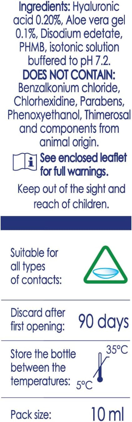 Murine Advanced Dry Eye Relief Eye Drops with a Dual Action Formula for Fast Acting, Lasting Relief and Protection from Dry Eyes, 10 ml