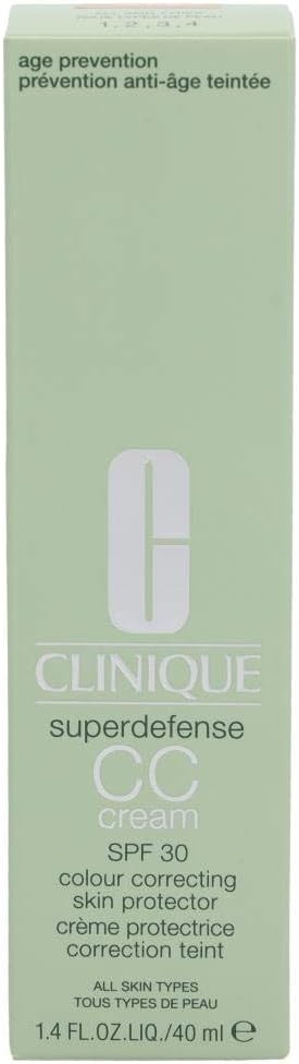 Superdefense Cc Cream Spf30 Colour Correcting Skin Protector By Clinique Medium / 1.4 Fl.Oz. 40Ml