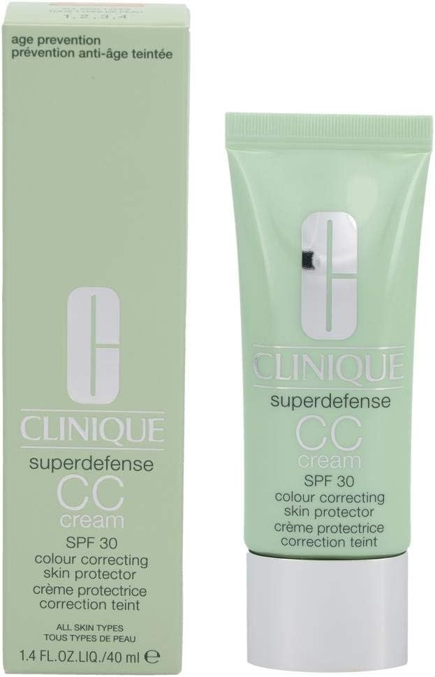 Superdefense Cc Cream Spf30 Colour Correcting Skin Protector By Clinique Medium / 1.4 Fl.Oz. 40Ml