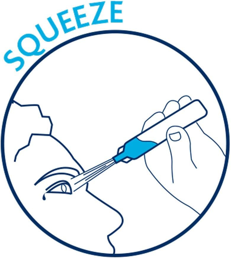 Reliance Medical Reliwash Sterile Saline Eye Wash Solution Pods - 1 x 25 x 20ml First Aid Eyewash Drops - Contains Sodium Chloride