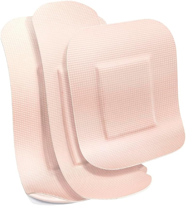 Leukoplast Barrier Wound Dressing - Waterproof Breathable First Aid Plasters for Cuts & Blisters on Fingers, Toes, Heels - 20 PCs, Tan