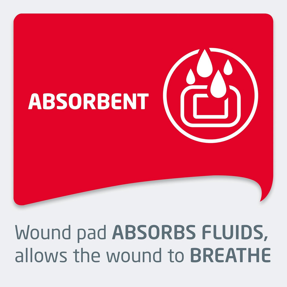 Leukoplast Soft White - Non-Sterile Wound Dressing Strips - Skin-Friendly, Breathable and Absorbent, First-aid Plasters - White - 2 Assorted Sizes - Box of 30