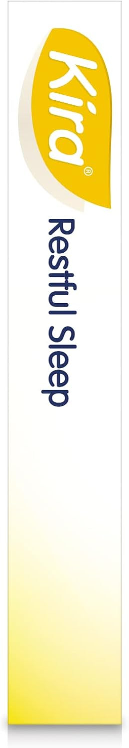 Kira® Restful Sleep | 25 Easy to Swallow Coated Valerian Tablets | containing 300mg standardised Valerian Root Extract | for a restful Night and Good Sleep