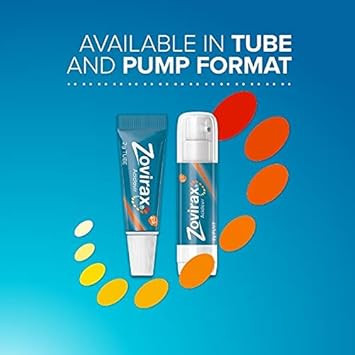 Zovirax Cold Sore Cream, Cold Sore Treatment That Speeds Healing Time, 2 g