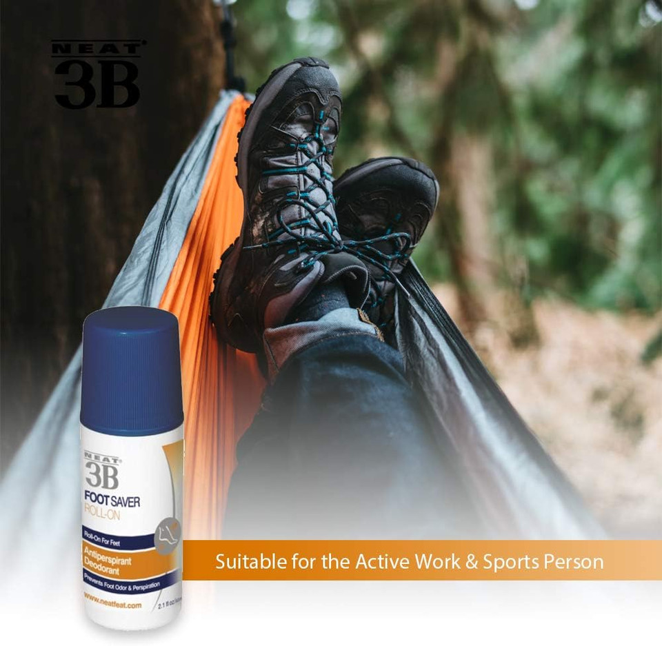 NEAT® 3B Foot Saver ROLL-ON ANTIPERSPIRANT for FEET 60ML