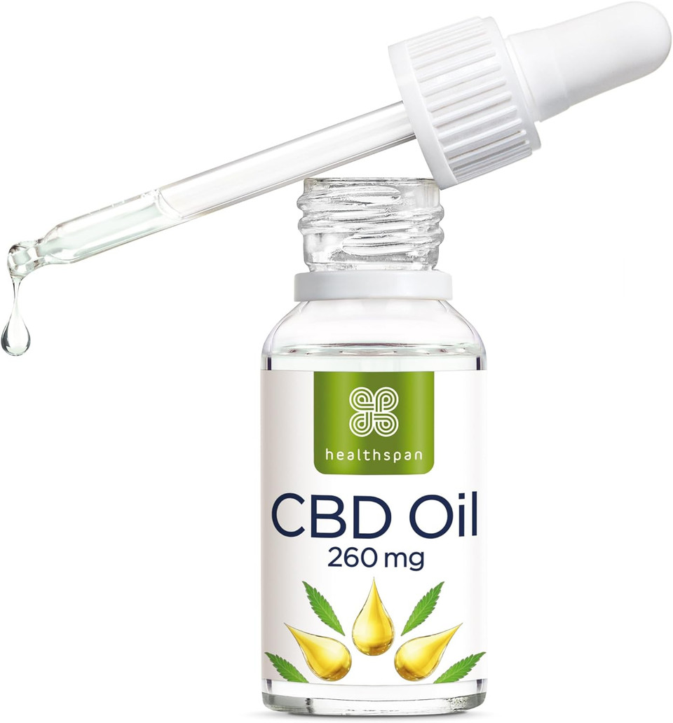 Healthspan 260mg CBD Oil Drops | 10ml | Delicious Peppermint Flavour | Vegan Healthspan 260mg CBD Oil Drops | 10ml | Delicious Peppermint Flavour | Vegan