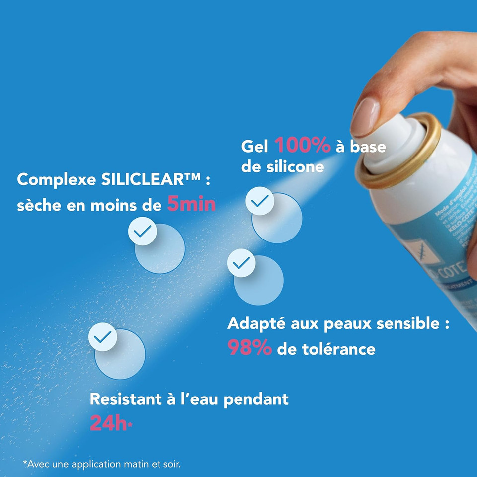 KELO-COTE Silicone Reusable Body Scar Sheet