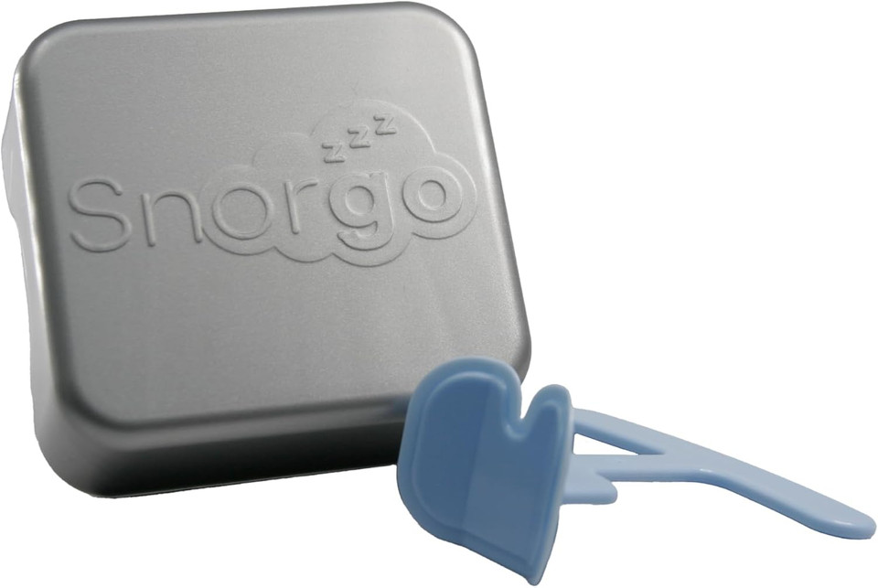 Snoreeze Snorgo - Throat Muscle Trainer - Daytime Anti-Snoring Device for Snoring Relief - Use with Mobile App to Stop Snoring