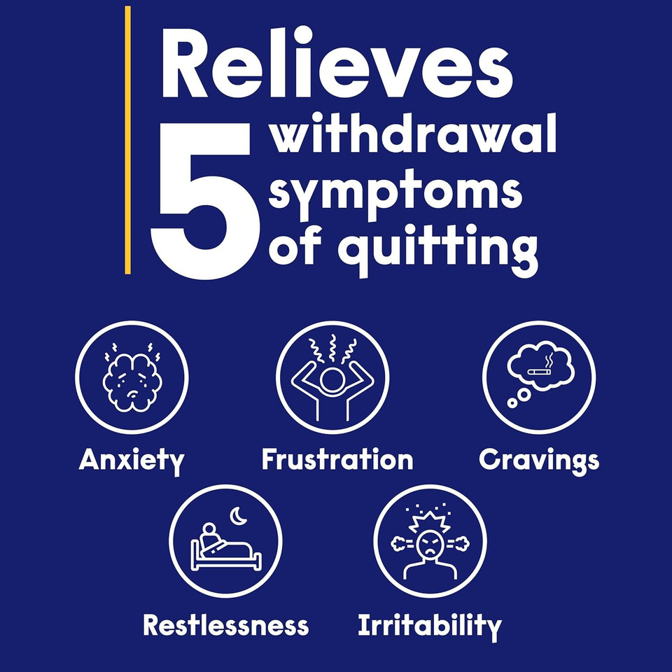 Nicotinell Nicotine Gum, Quit Smoking Aid, Fruit Flavour, 2 mg, 96 Pieces