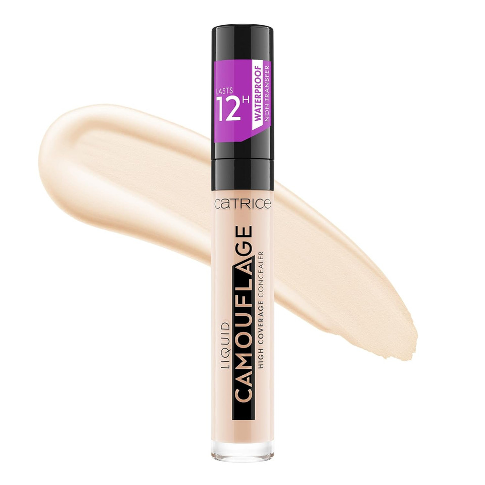 Catrice | Liquid Camouflage High Coverage Concealer | Ultra Long Lasting Concealer | Oil & Paraben Free | Cruelty Free (005 | Light Natural)005 | Light Natural0.16 Fl Oz (Pack Of 1)