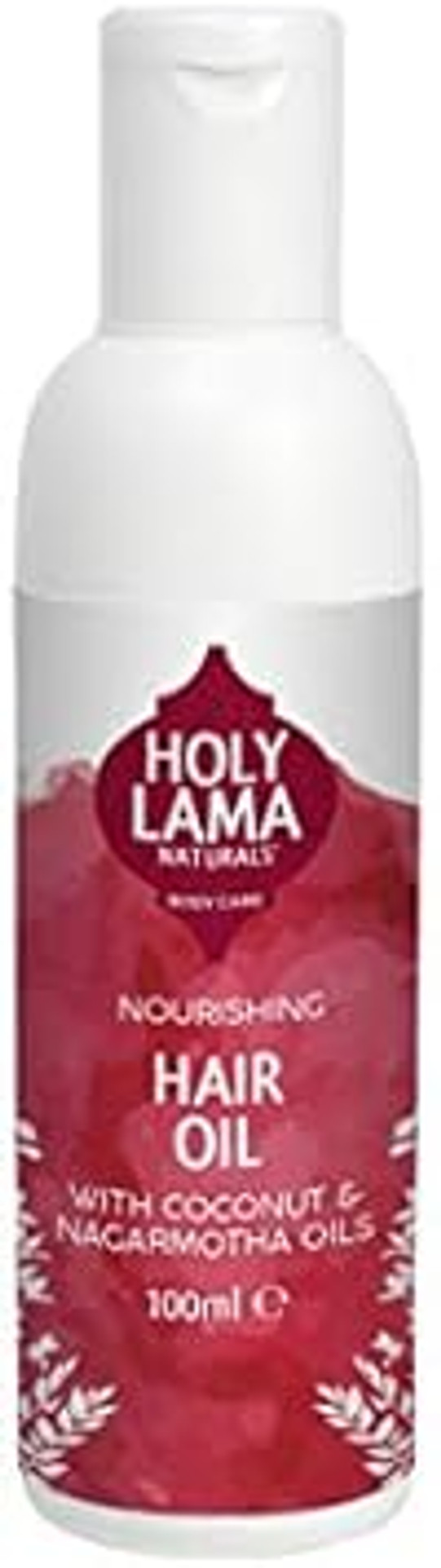 Holy Lama Ayurvedic Herbal Hair Oil, With Jojoba & Vitamin E (Natural & Vegan)