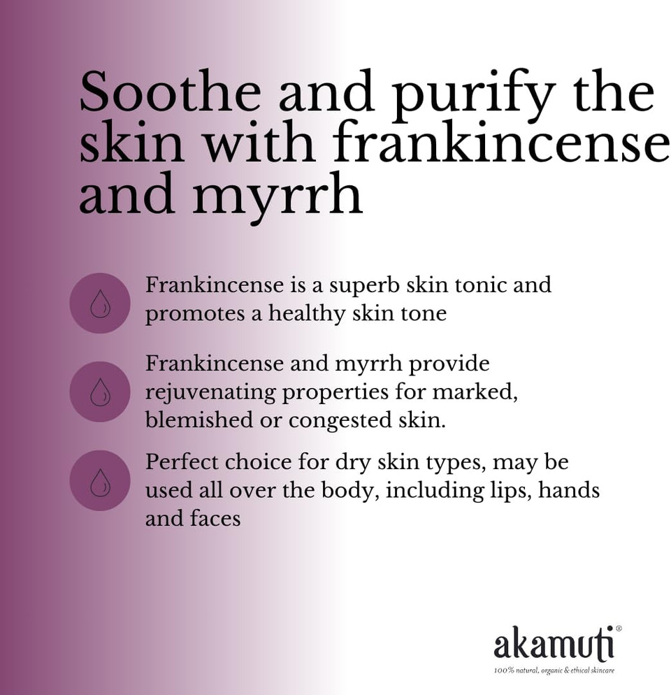 Akamuti Myrrh & Frankincense Balm 50ml