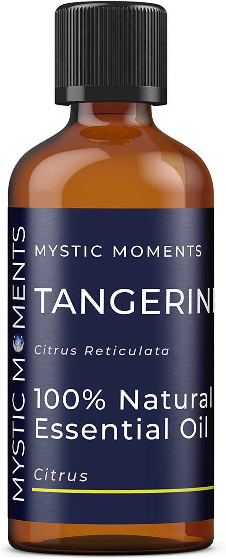 Mystic Moments | Tangerine Essential Oil 100ml - Pure & Natural Oil for Diffusers, Aromatherapy & Massage Blends Vegan GMO Free