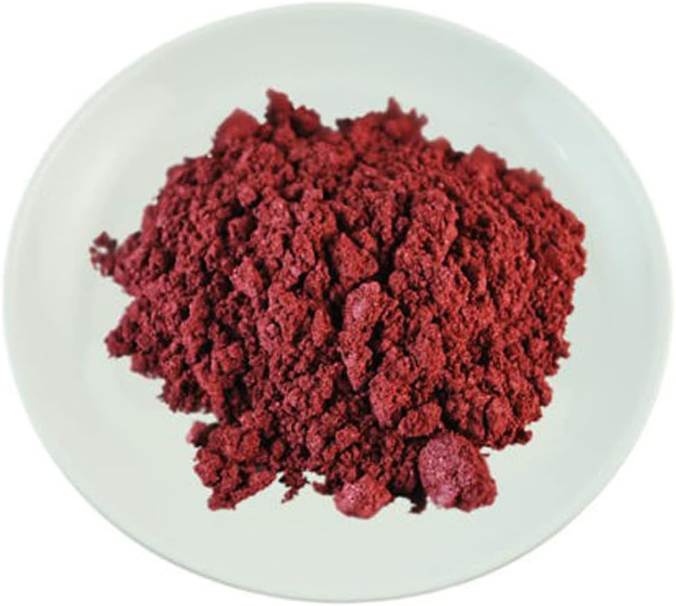 Mystic Moments Fire Red Sparkle Mica 100g