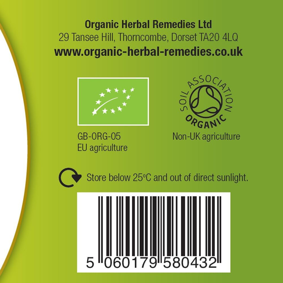 Organic Herbal Remedies 100ml Horse Chestnut Tincture