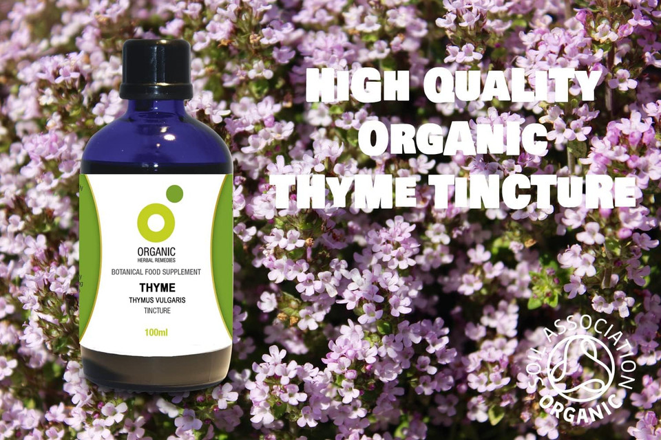 Organic Herbal Remedies 100 ml Thyme Tincture