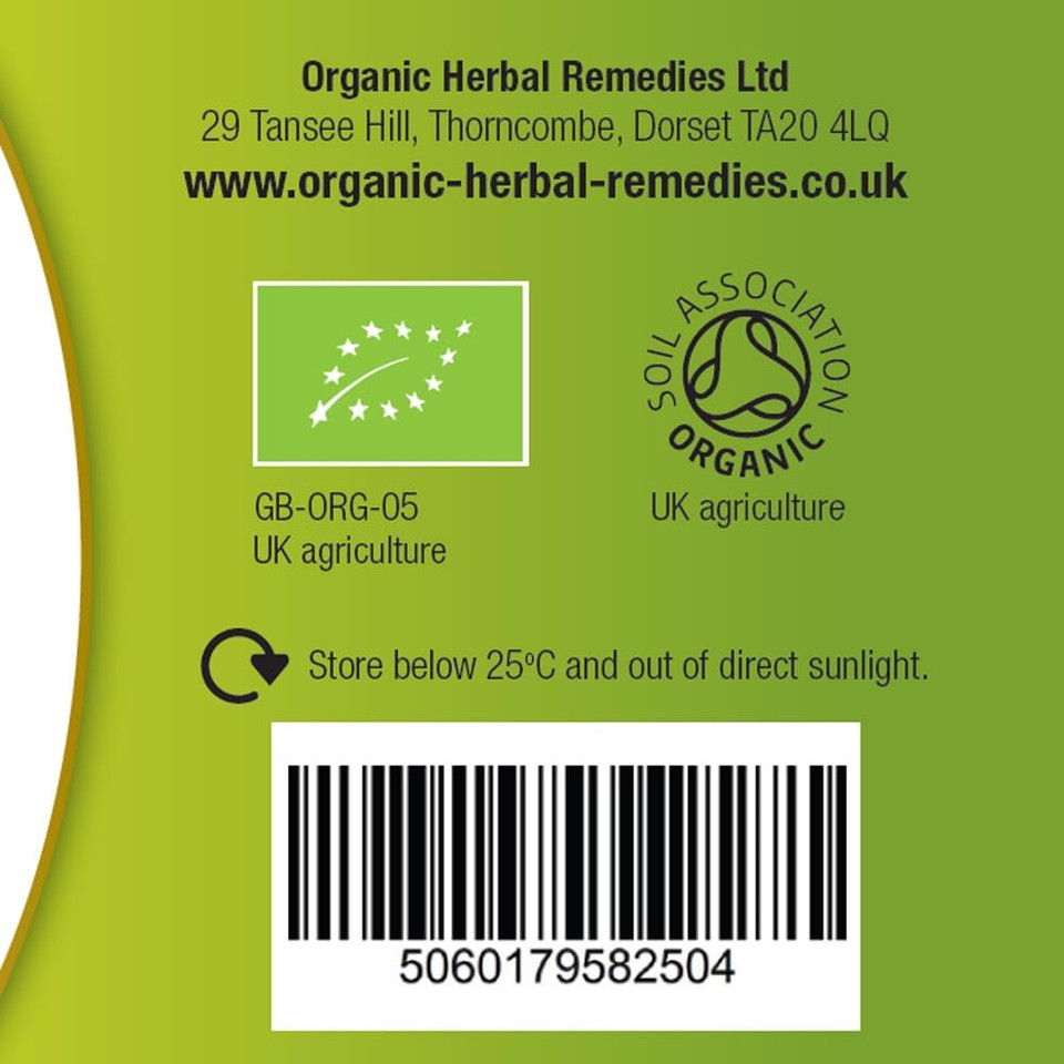 Organic Herbal Remedies 100ml Chickweed Tincture