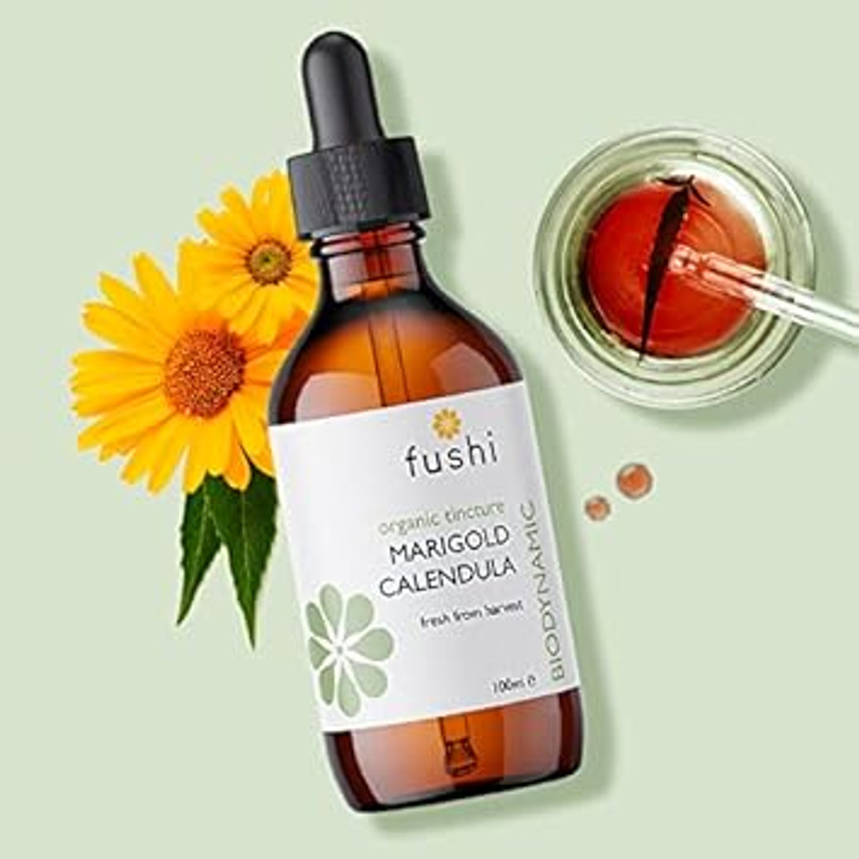 Fushi Organic Marigold (Calendula officinalis) Calendula Tincture F0020117A