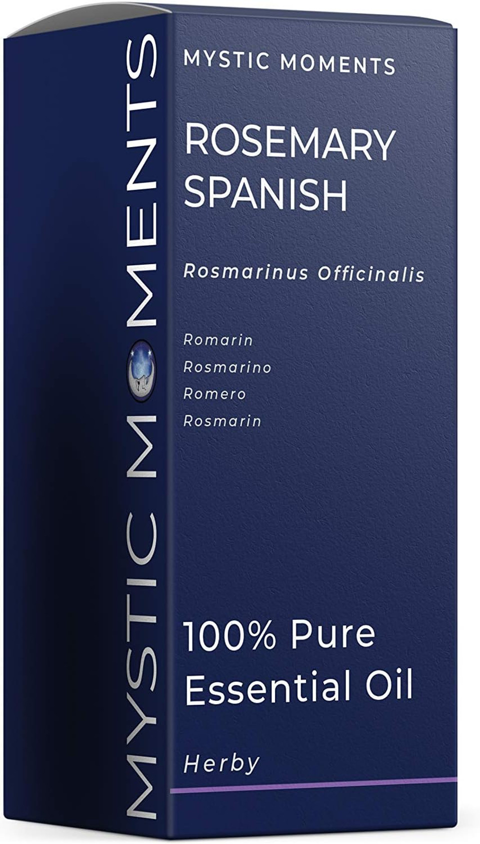Mystic Moments | Rosemary Spanish Essential Oil 500g - Pure & Natural Oil for Diffusers, Aromatherapy & Massage Blends Vegan GMO Free