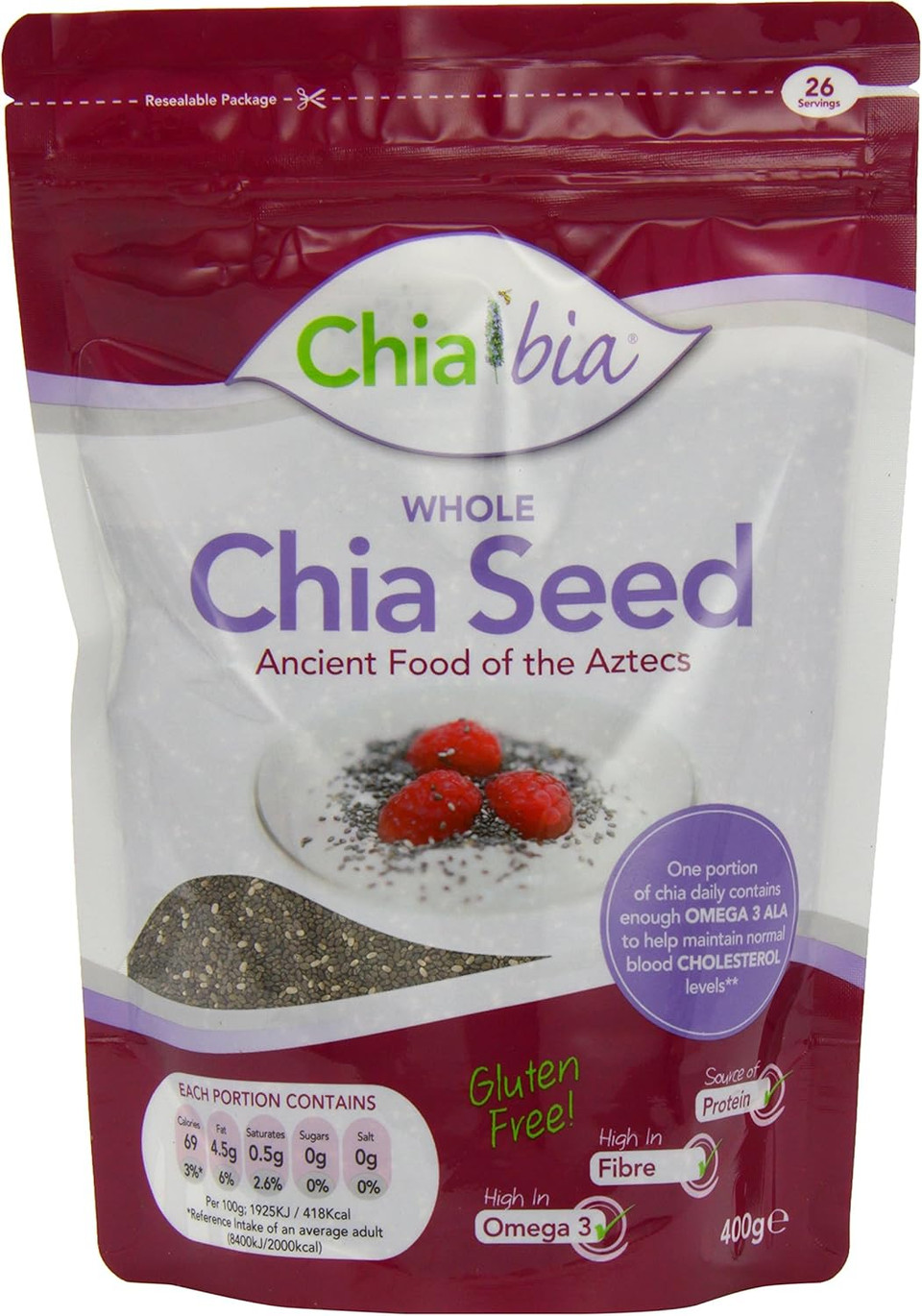 Chia bia Whole Seed 400 g