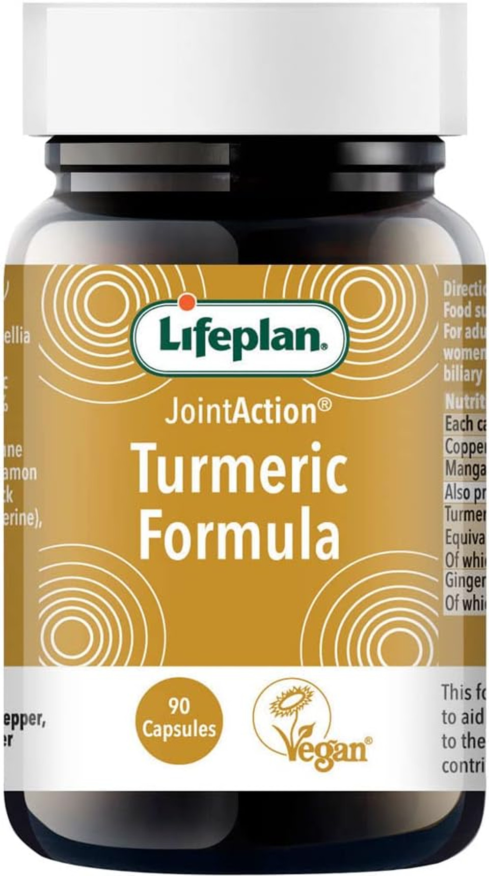 Lifeplan Joint Action Turmeric Formula 90 Capsules