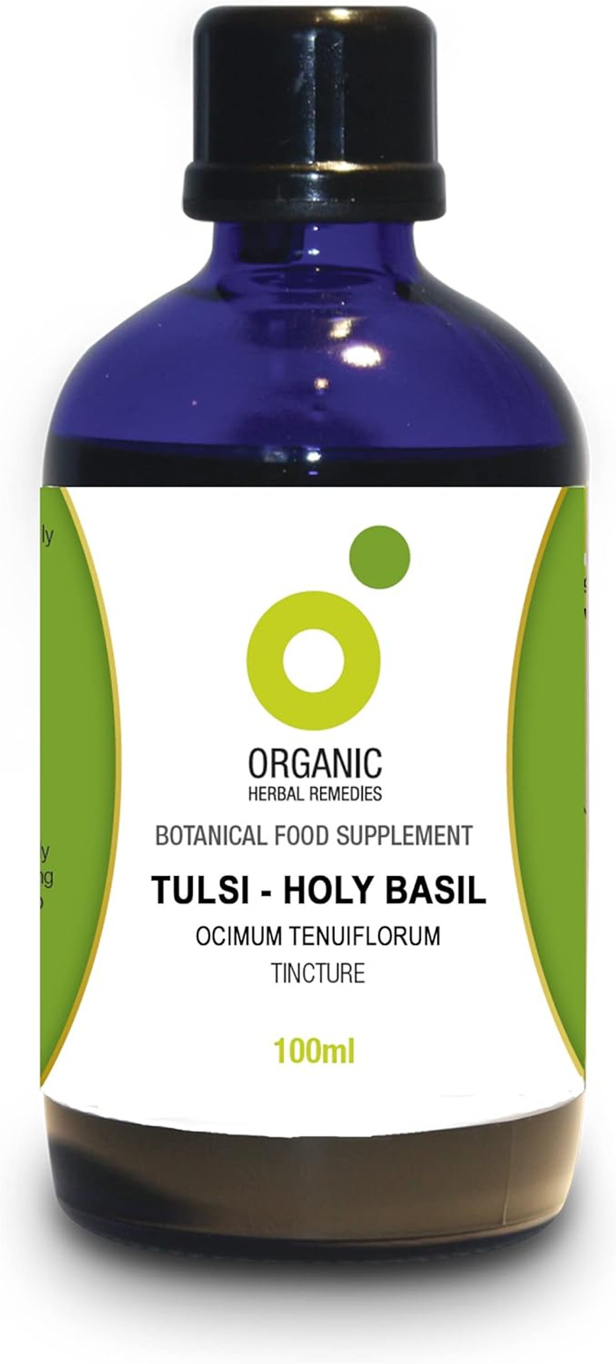 Organic Herbal Remedies 100ml Tulsi Holy Basil Tincture