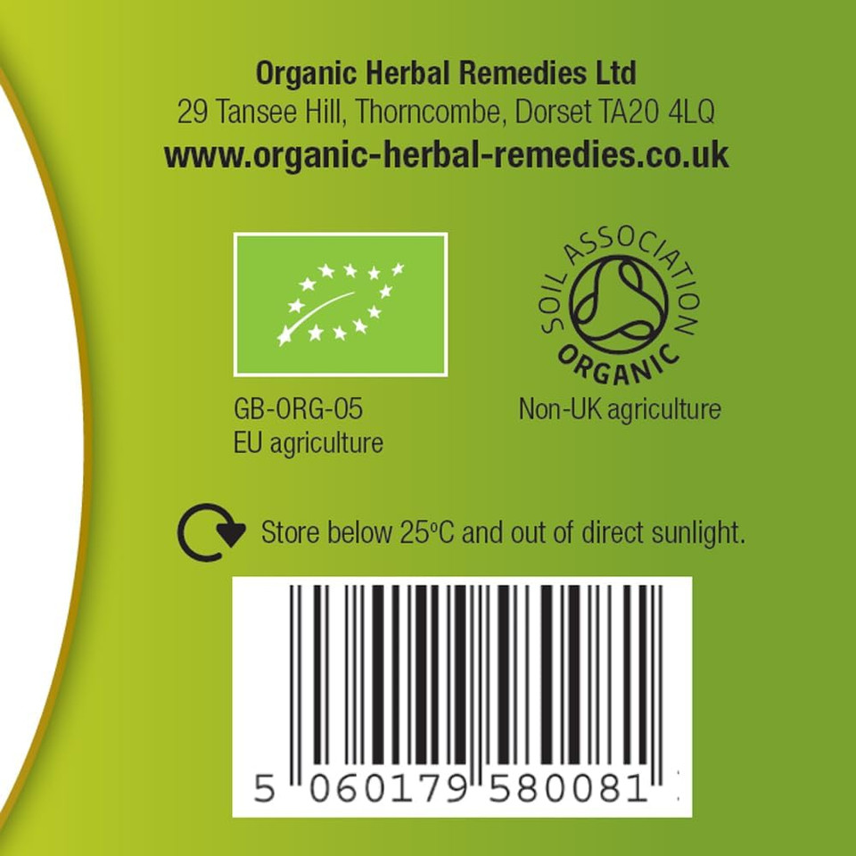 Organic Herbal Remedies 100 ml Chamomile Tincture