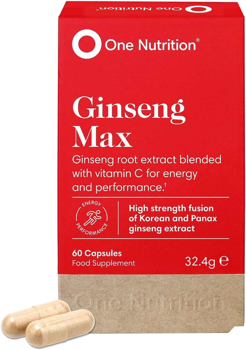 One Nutrition Ginseng Max - 60 Capsules