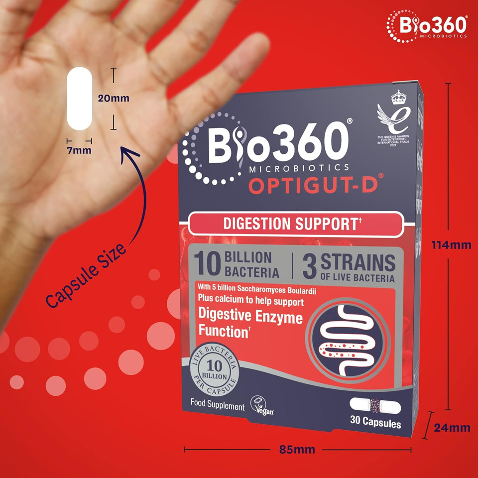 Natures Aid Bio360 OptiGUT-C Powder 120g  15 Billion Live Bacteria Cultures  Supports Digestion, Gut Flora, Digestive Health, Immune System  High Potency, Vegan, Non-GMO, Gluten-Free Microbiotic