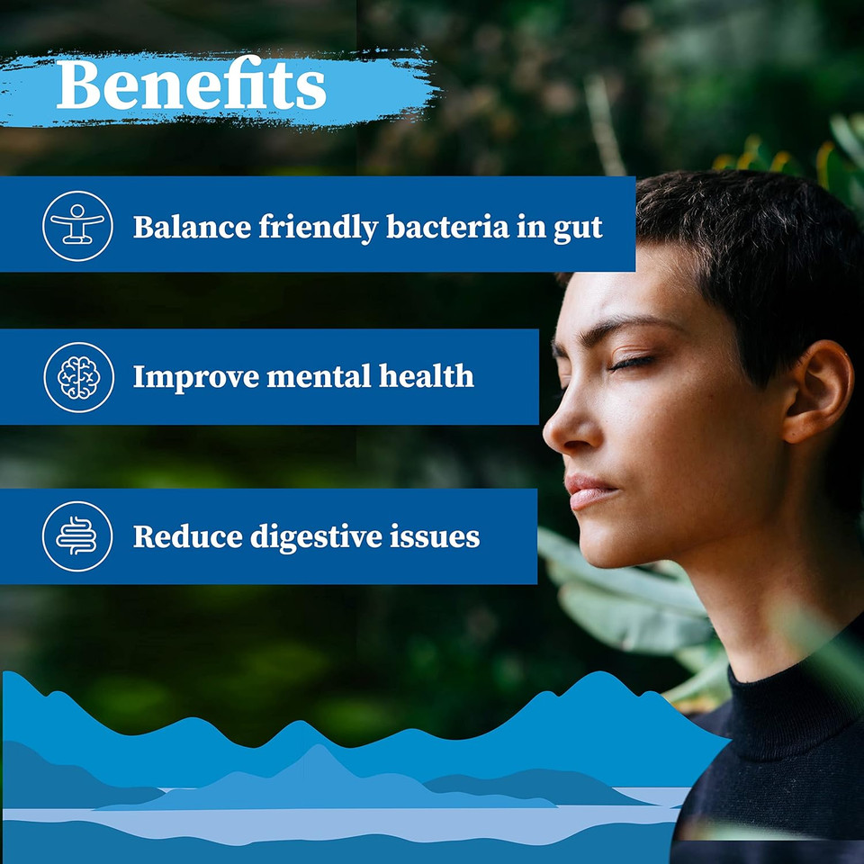 Nu Mind Probiotic Complex Supplements  20 Billion Cultures & 15 Strains Tablets | Probiotics | Gut Health & Digestion | Vegan Capsules  Daily use for Gut Flora