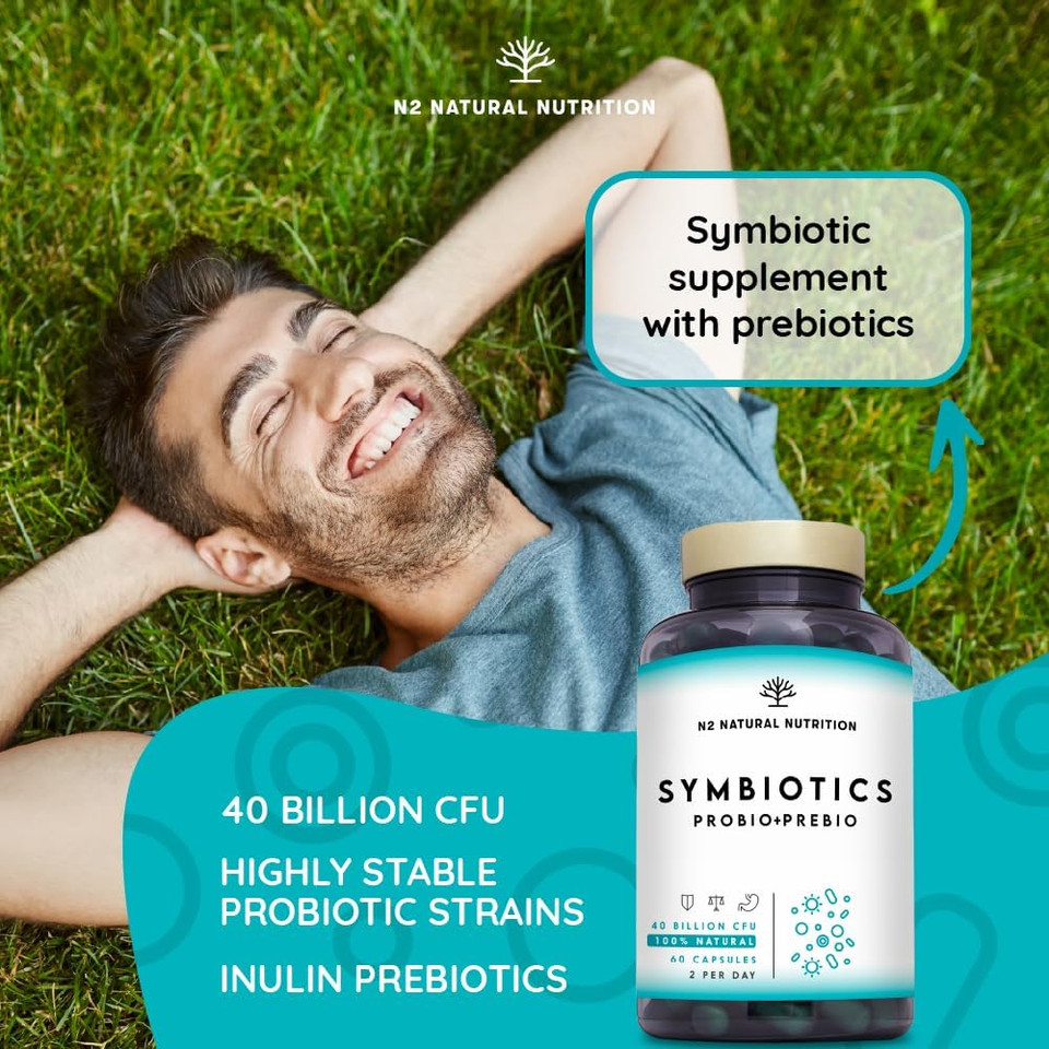 Probiotics 150 Billion CFU Shock Treatment with 20 Multi Strains, Prebiotics & Zinc with Highest Concentration. Probiotics for Gut Health and IBS Relief. 76 Days Dosage. EU. N2 Natural Nutrition