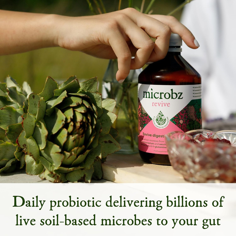 MICROBZ Simple Liquid PROBIOTIC  Bio Culture Complex Probiotics for Gut Health & Digestive Support Supplement, Multi Strain Live Friendly Bacteria for The Whole Family - Vegan, 2 Month Supply MICROBZ Simple Liquid PROBIOTIC  Bio Culture Complex Probiotics for Gut Health & Digestive Support Supplement, Multi Strain Live Friendly Bacteria for The Whole Family - Vegan, 2 Month Supply