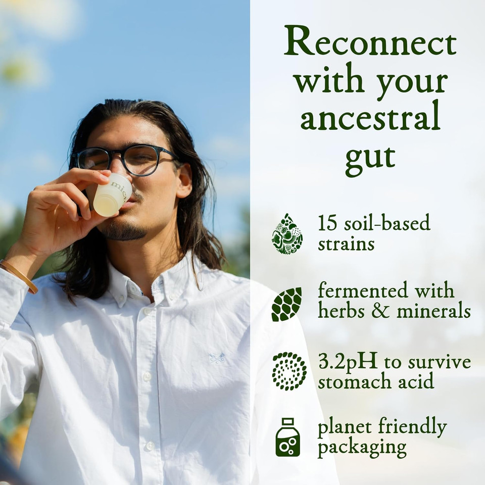 MICROBZ Simple Liquid PROBIOTIC  Bio Culture Complex Probiotics for Gut Health & Digestive Support Supplement, Multi Strain Live Friendly Bacteria for The Whole Family - Vegan, 2 Month Supply MICROBZ Simple Liquid PROBIOTIC  Bio Culture Complex Probiotics for Gut Health & Digestive Support Supplement, Multi Strain Live Friendly Bacteria for The Whole Family - Vegan, 2 Month Supply