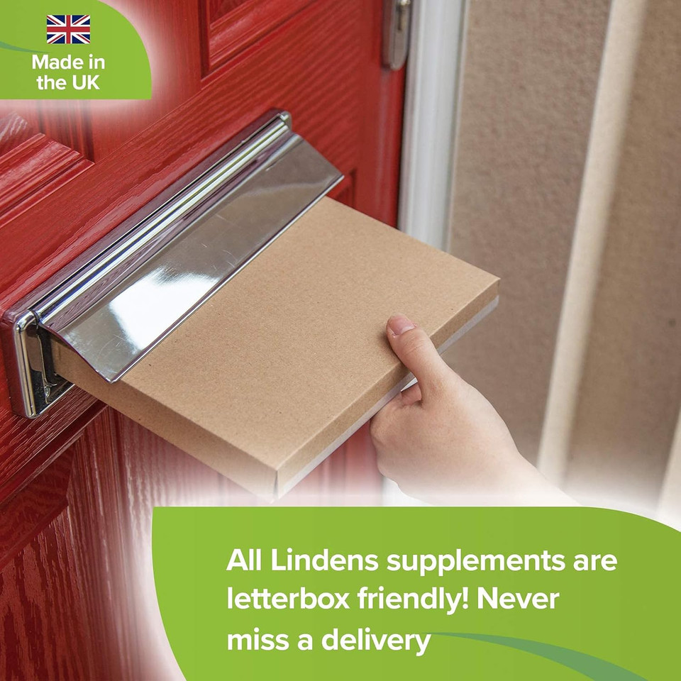 Lindens - Iron 14mg - 120 Vegan Tablets - UK Made - Reduce Tiredness, Increase Energy | Creates Healthy Red Blood Cells | Normal Oxygen Transportation | (4 Months Supply), Letterbox Friendly