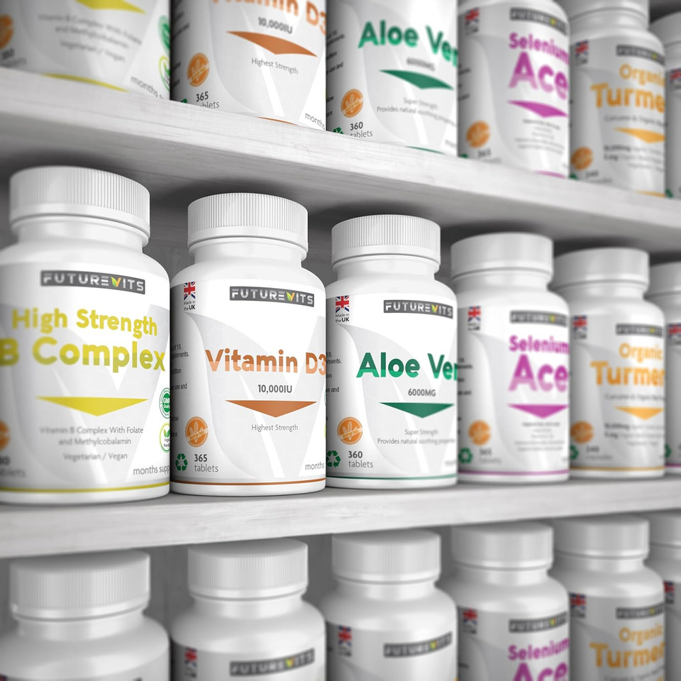 Selenium 200mcg 365 Tablets Immune System & Thyroid Supplements Nail and Hair Supplements for Men and Women - L-Selenomethionine