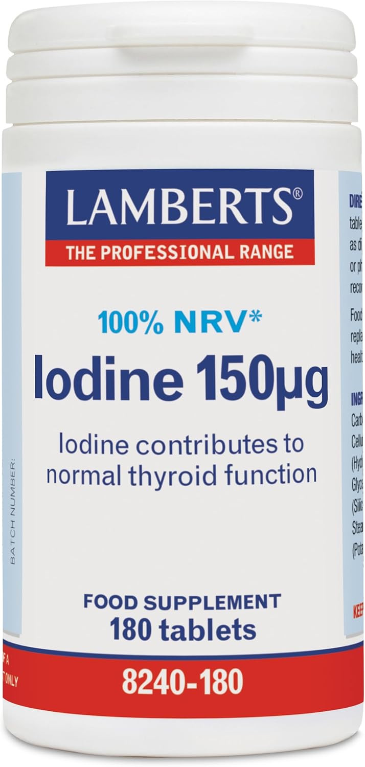 Lamberts Iodine 150mcg 180 Tablets