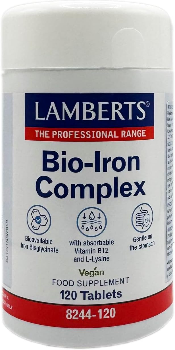 Lamberts Bio-Iron Complex 120 Tablets