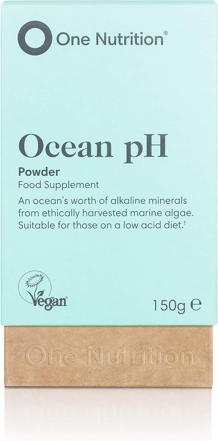 One Nutrition Ocean-pH  Calcified Red Mineral Algae - Rich in Calcium, Magnesium, Zinc & Iron  Ethically Harvested  Sports Nutrition  60 Servings  150g Powder
