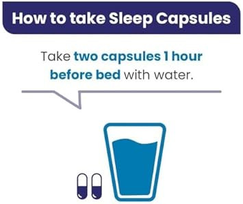 Revive Active Sleep Capsules - Daily Supplement with Magnesium, Montmorency Cherry, Chamomile & Lavender for Relaxation, Nervous System Support & Rest - 7 Active Ingredients - 30 Days Supply