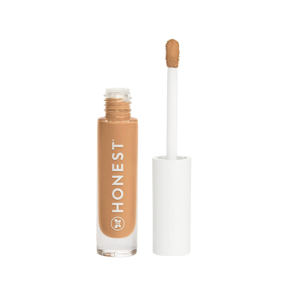 Honest Beauty Fresh Flex Concealer With Niacinamide + Vitamin E + Hyaluronic Acid | Vegan + Cruelty Free | Toffee, 0.17 Fl Oztoffee