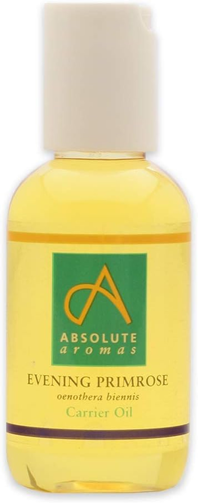Absolute Aromas Evening Primrose (Oenothera Biennis) Oil 50ml - Pure, Natural, Cold-Pressed, GMO-Free Vegan and Cruelty Free  Moisturising Carrier Oil for Body and Facial Massage Absolute Aromas Evening Primrose (Oenothera Biennis) Oil 50ml - Pure, Natural, Cold-Pressed, GMO-Free Vegan and Cruelty Free  Moisturising Carrier Oil for Body and Facial Massage