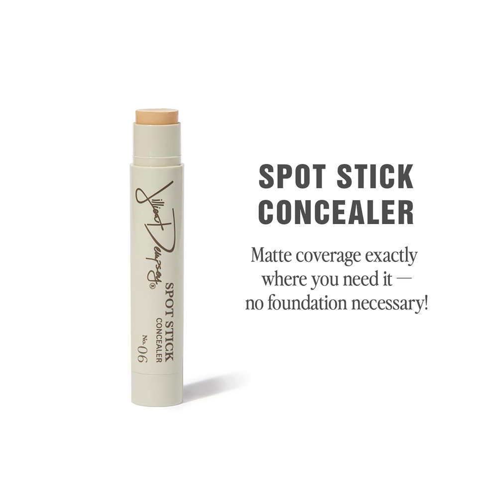 Jillian Dempsey Spot Stick Concealer | Easy Blending Matte Concealer For Blemishes & Uneven Skin Tones | Shade No. 06: Light-Medium With Yellow Undertonesno. 06